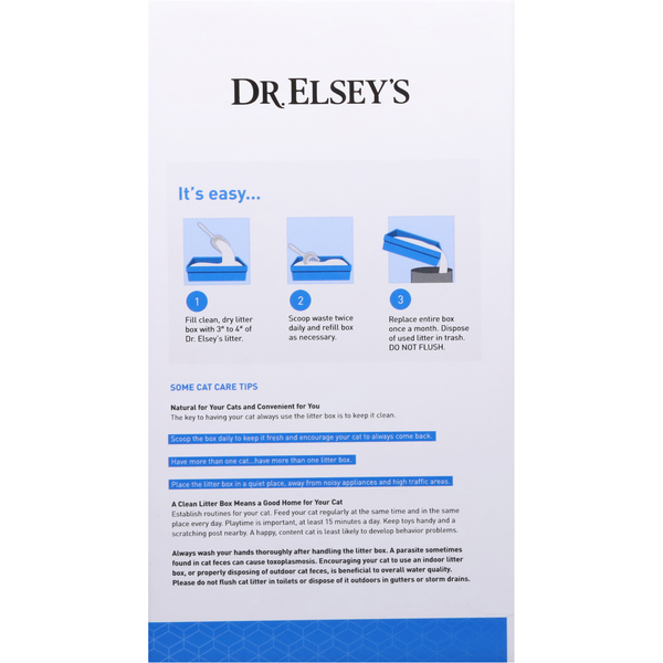 Dr. Elsey's Multi-Cat Strength Unscented Scoopable Litter