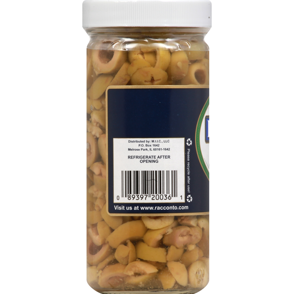 Racconto Italian Foods Sliced Green Olives