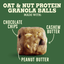 Balles de Granola Nature Valley Beurre de Cacahuète et Pépites de Chocolat