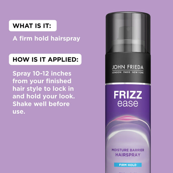 Laque pour cheveux John Frieda Frizz Ease à tenue ferme