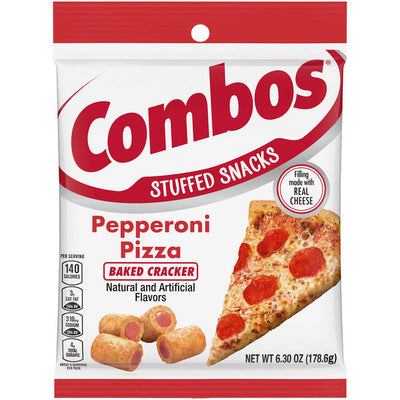 COMBOS Snacks Rellenos Sabor Pizza Pepperoni