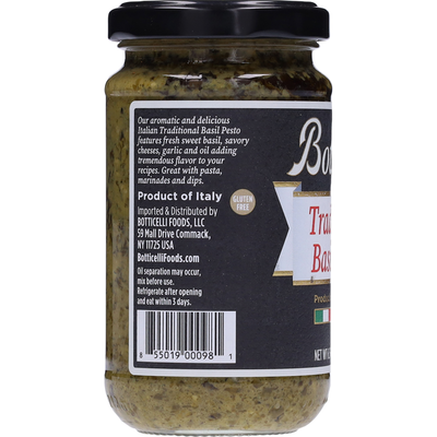 Pesto au Basilic Traditionnel Botticelli