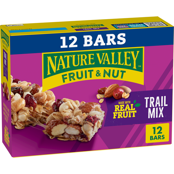 Nature Valley Fruit and Nut Trail Mix Granola Bars