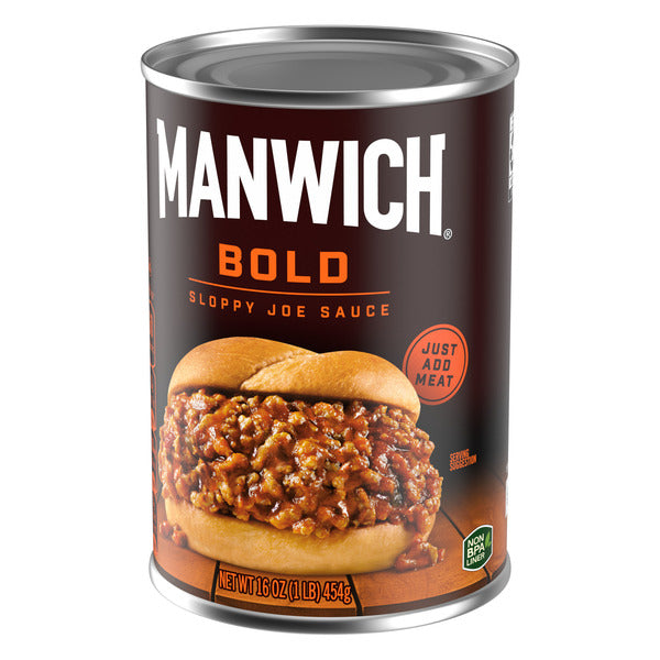 Sauce Manwich Sloppy Joe - Sauce en conserve au goût audacieux