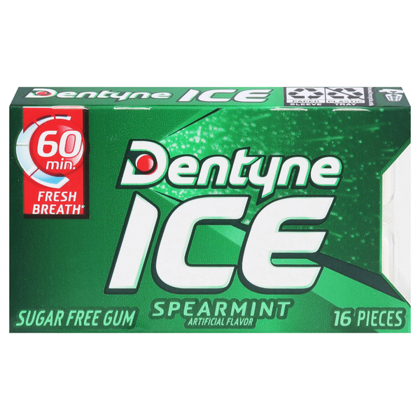 Dentyne Sugar Free Spearmint Gum