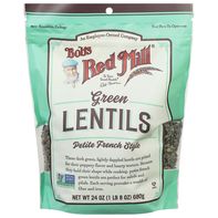 Lentilles vertes françaises petites de Bob's Red Mill