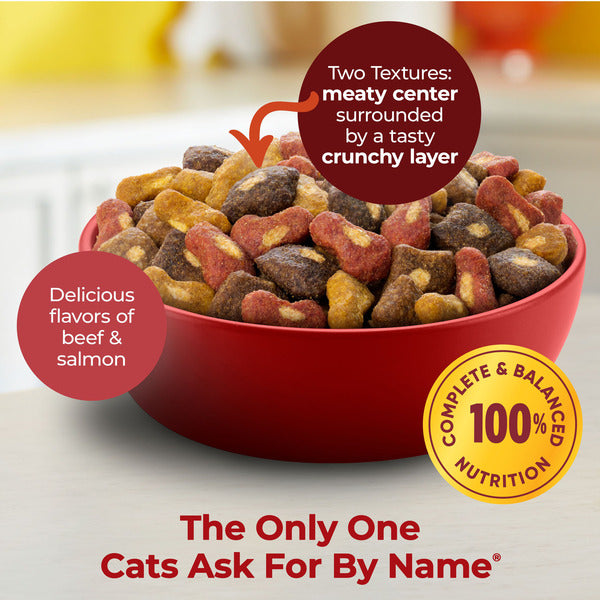 Meow Mix Tender Centers with Basted Bites, Beef & Salmon Flavors