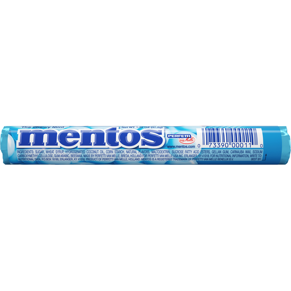 Mentos Menthe Bonbon Chewy Menthe
