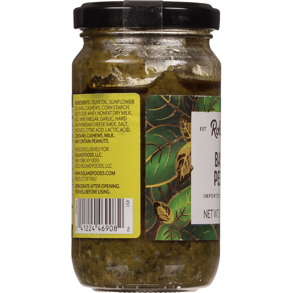 Roland Foods Premium Basil Pesto