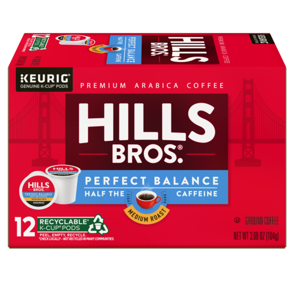 Hills Bros. Premium Arabica Medium Roast K-Cup Pods