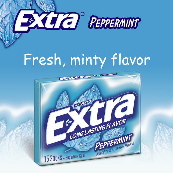 Chicles Extra de Menta Sin Azúcar