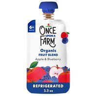 Once Upon a Farm Snacks Orgánicos de Manzana y Arándano para Bebés