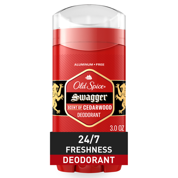 Desodorante para hombres Old Spice sin aluminio Swagger