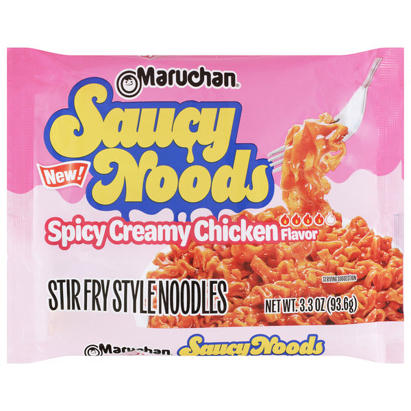 Maruchan Saucy Noods - Nouilles Ramen Épicées et Crémeuses au Poulet