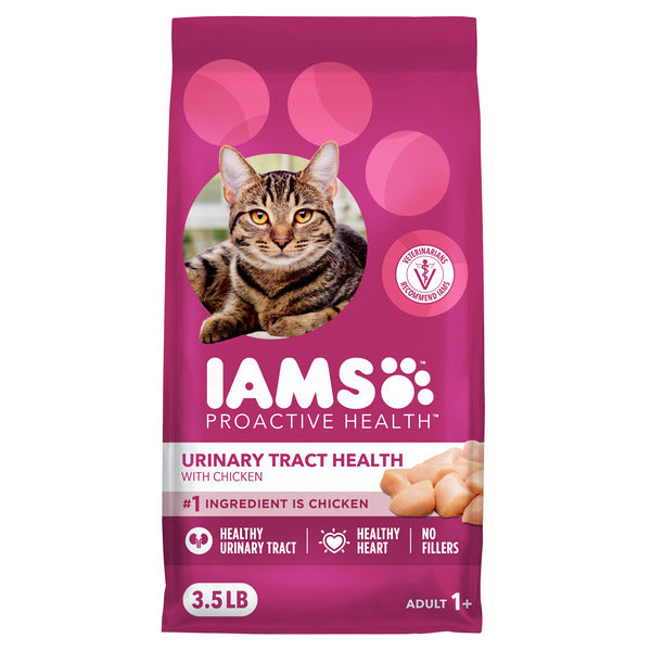 IAMS Proactive Health Comida para Gatos Adultos con Pollo, 3.5 lb