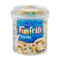 Glaçage à la vanille Funfetti de Pillsbury, pot de 15,6 oz