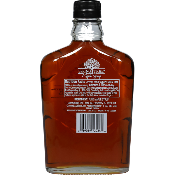Sirop d'érable Spring Tree, 100 % pur
