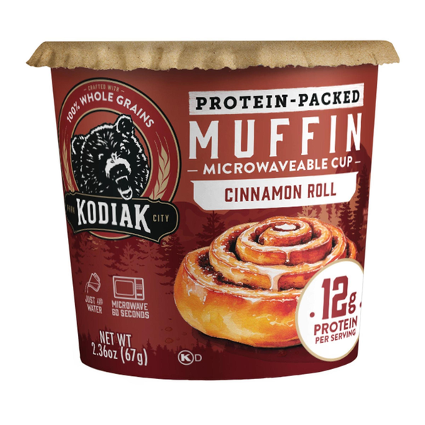 Kodiak Cinnamon Roll Muffin