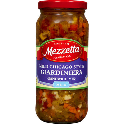 Mélange à sandwich Mezzetta Mild Chicago Style Giardiniera