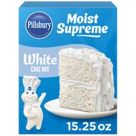 Mélange à gâteau blanc humide suprême Pillsbury, 15,25 oz