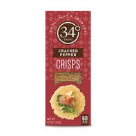 Crisps au poivre concassé 34 Degrees