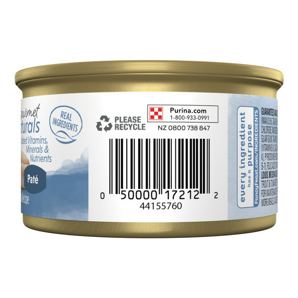 Purina Fancy Feast Comida Húmeda para Gatos Sin Granos - Receta de Trucha y Atún
