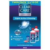 Solution pour lentilles de contact Alcon CLEAR CARE Triple Action