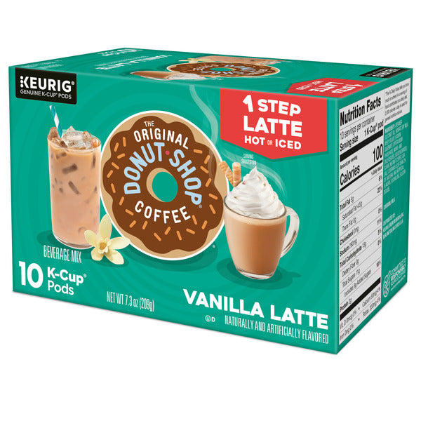 Les capsules K-Cup One Step Vanilla Latte de The Original Donut Shop