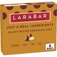 Barre de collation LÄRABAR au beurre de cacahuète et aux pépites de chocolat