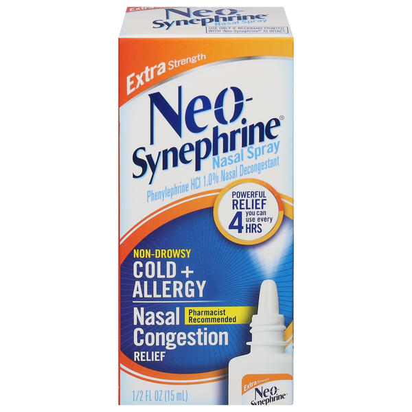 Neo-Synephrine Nasal Spray - Extra Strength, Non-Drowsy Relief