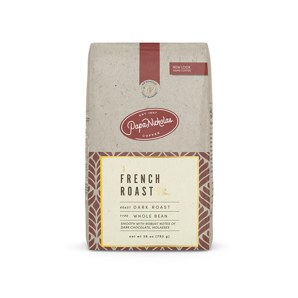 Café en Grano Tostado Francés PapaNicholas
