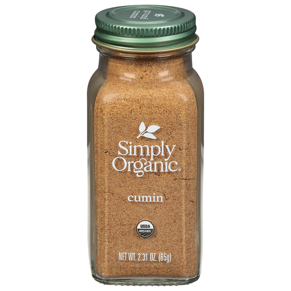 Cumin Bio Simply Organic - Épice Premium pour l'Excellence Culinaire