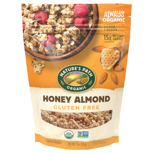Granola Orgánica de Almendra con Miel y Chía de Nature's Path