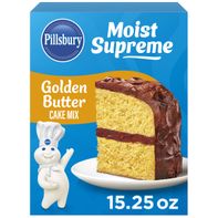 Mélange à gâteau en beurre doré Pillsbury Moist Supreme, 15 oz