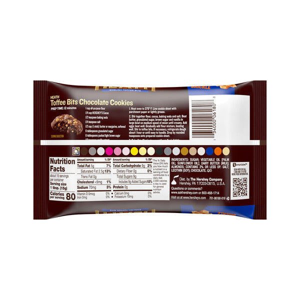 HEATH BITS O' BRICKLE Morceaux de caramel anglais - 8 oz