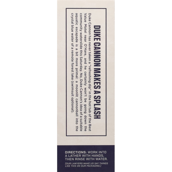 Duke Cannon Big Ass Midnight Swim Soap Bar