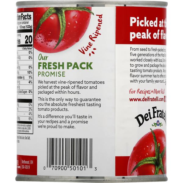 Tomates Diced Dei Fratelli - Calidad Premium