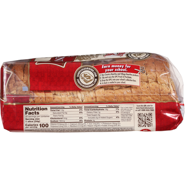 Pan de 12 Granos Estilo Dakota de Country Hearth