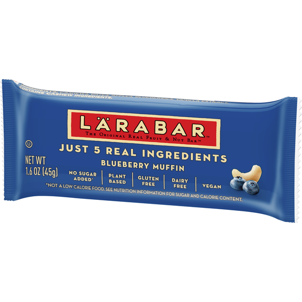LÄRABAR Gluten Free Bar - Blueberry Muffin Flavor