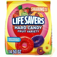 Bonbons durs Life Savers variété fruits - Taille partage