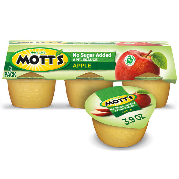 Compota de Manzana Mott's Sin Azúcar Añadido