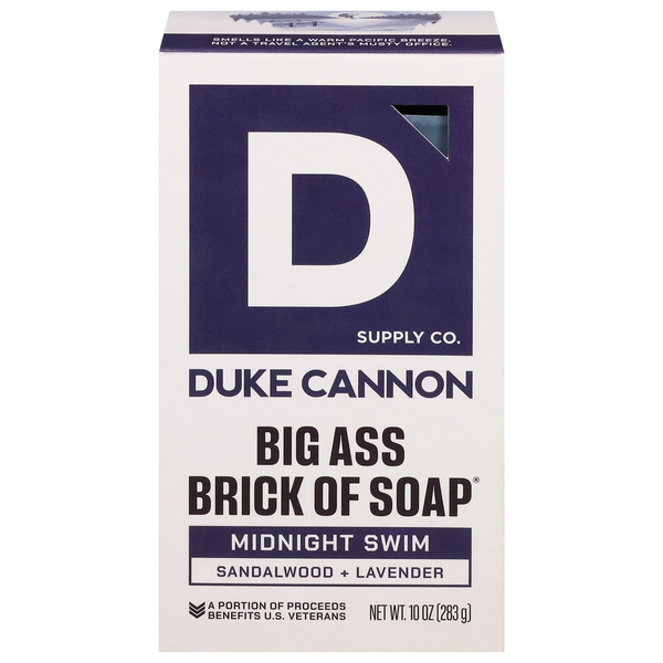 Duke Cannon Big Ass Midnight Swim Soap Bar