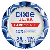 DIXIE ULTRA® Compostable 11.5 Inch Plates - 25 Count