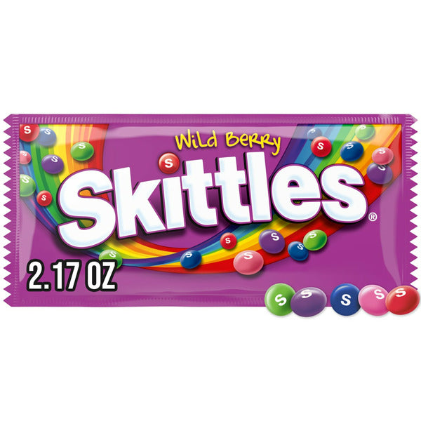 Skittles Wild Berry Chewy Candy - Tamaño Completo