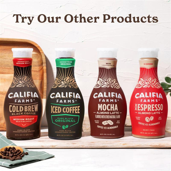 Califia Farms Pure Black Medium Roast Cold Brew Coffee