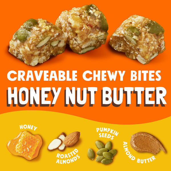 Bear Naked Chewy Granola Bites - Mantequilla de Nuez de Miel (5 Bolsas)