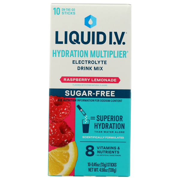 Liquid I.V. Sans Sucre Citron Framboise