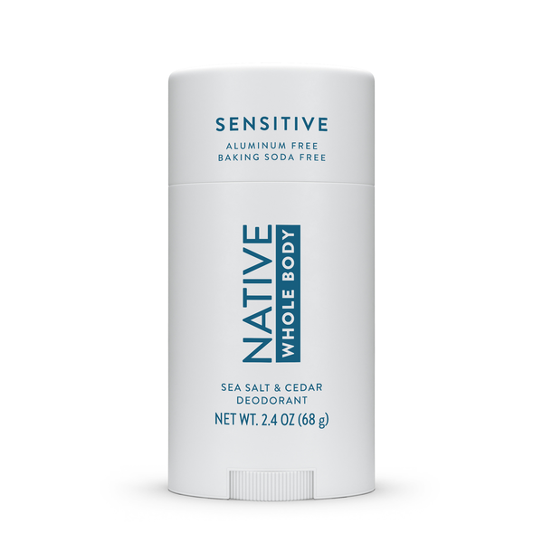 Déodorant doux pour tout le corps Native Sea Salt & Cedar