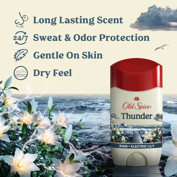 Desodorante Antitranspirante Old Spice para Hombres - Aroma Thunder
