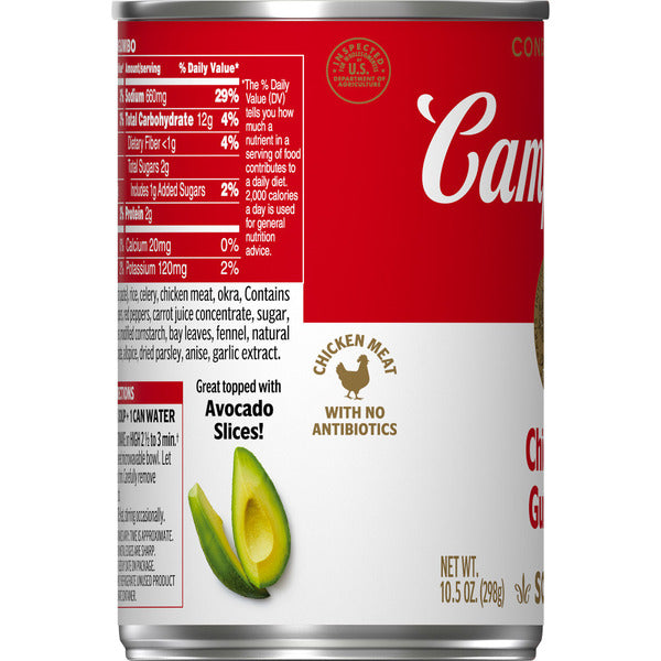 Sopa de Gumbo de Pollo Campbell's